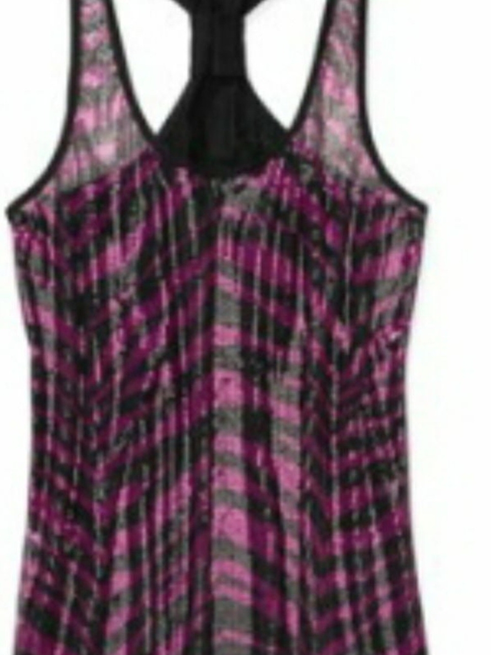 NWT No Boundaries SZ Medium Sequin Scoop Neck Tank Top